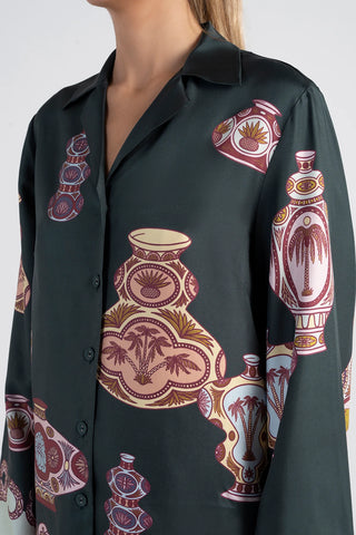 Noémie Studio Shirt in Silk