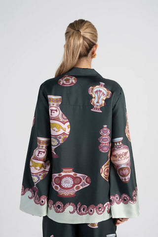 Noémie Studio Shirt in Silk