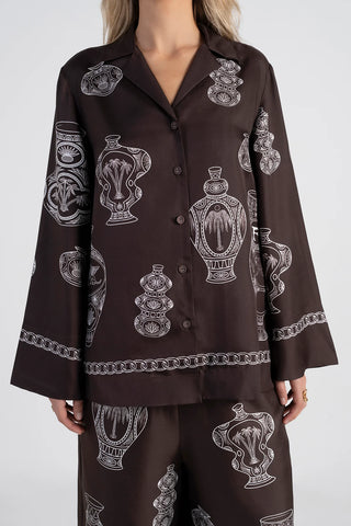 Ruh Studio Shirt in Silk