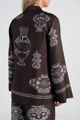 Ruh Studio Shirt in Silk